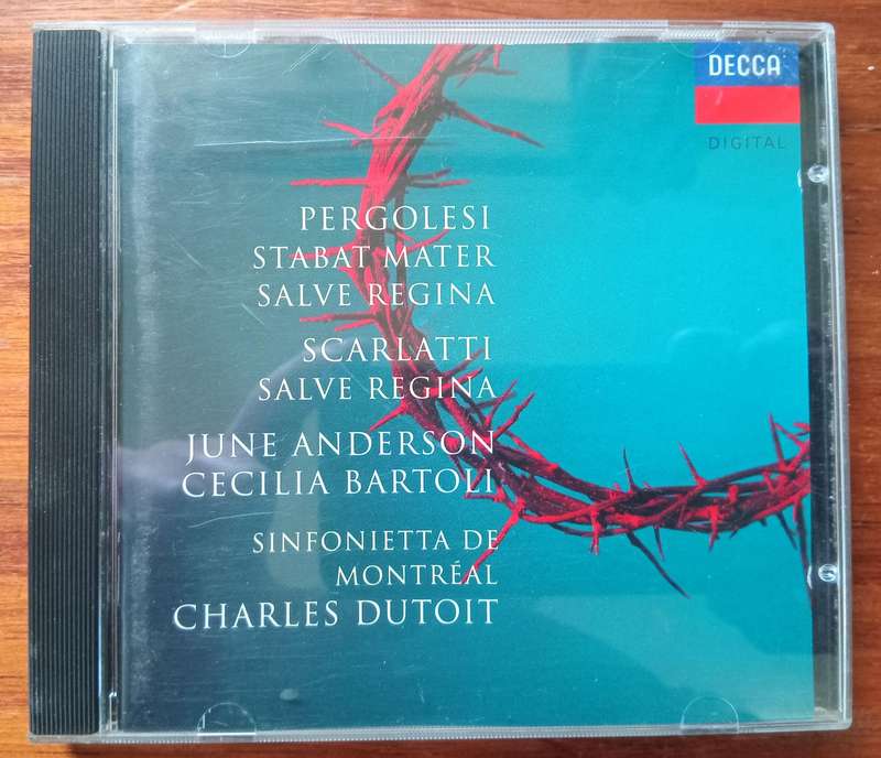 Pergolesi: Stabat Mater, etc. (Bartoli, Dutoit)