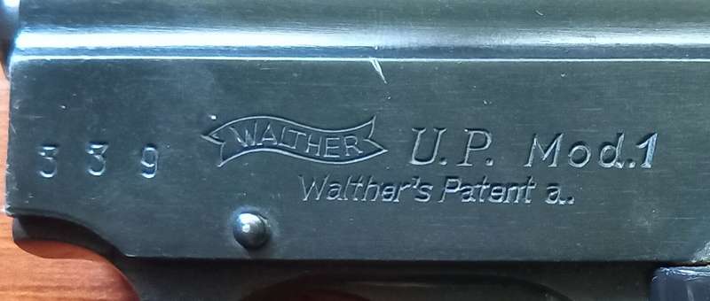 Walther U.P. Mod.1 Self Defense Pistol