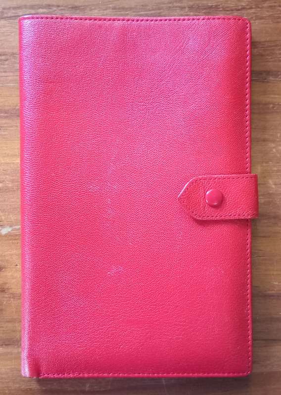 Vintage 'Empress' Travel Wallet (Real Leather)