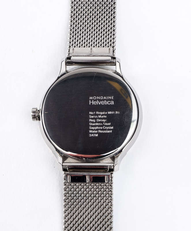 Ladies Mondaine Helvetica No1 Regular White MH1.R1210.SM *SWISS* *SAPPHIRE CRYSTAL*