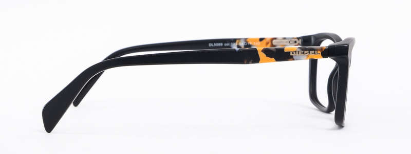 Mens Diesel RX Eyeglass Frames DL5089-002 in Black 54mm