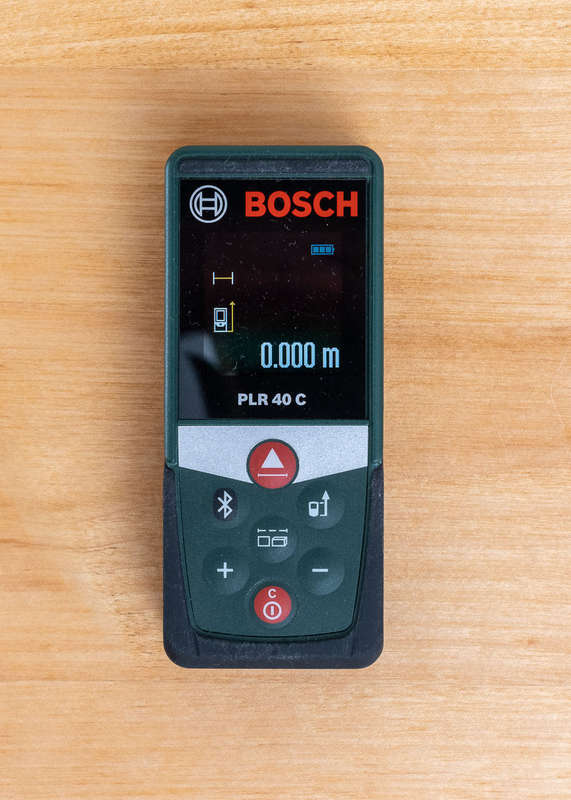 Bosch PLR 40 C Bluetooth Laser Distance Measure