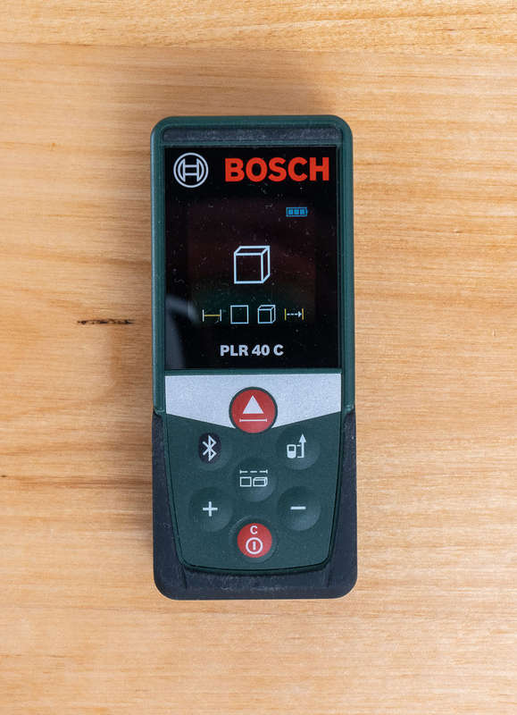 Bosch PLR 40 C Bluetooth Laser Distance Measure