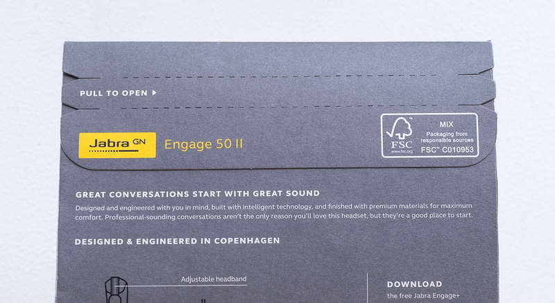 Jabra Engage 50 II Link MS Stereo USB-A Headset 5099-299-2119 Call Centre headphones