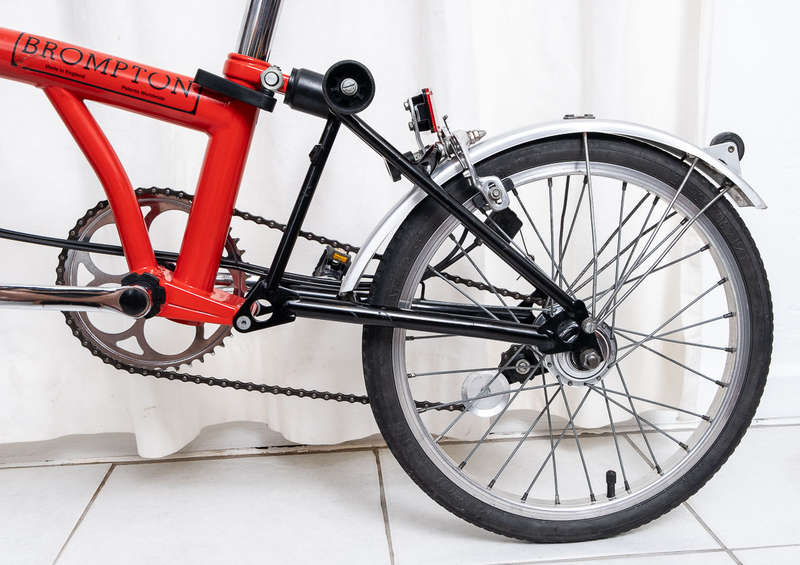 Brompton Folding Bicycle with Cover