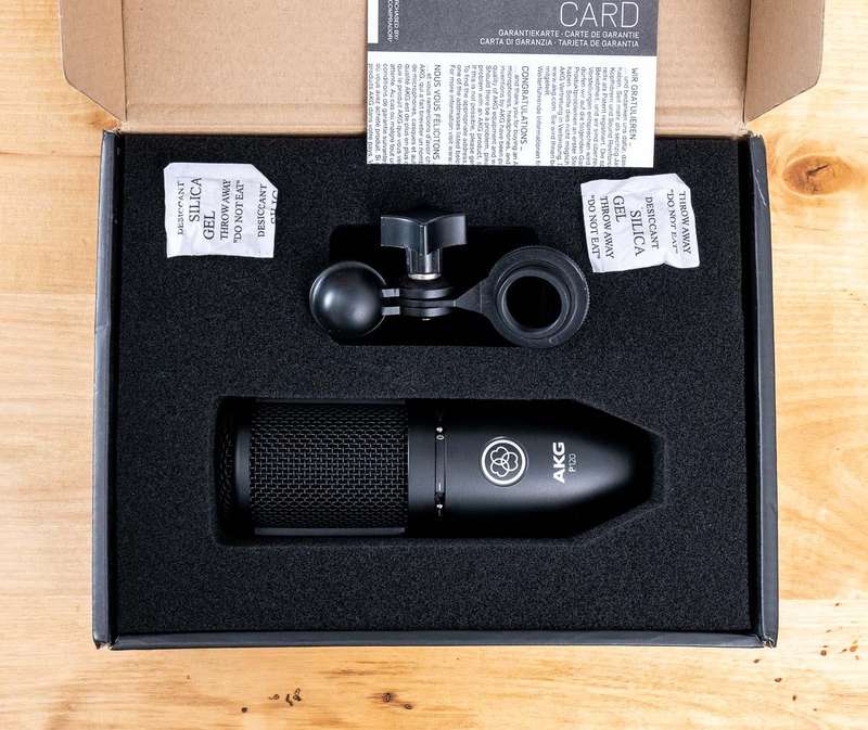 AKG P120 Studio Condenser Microphone Black XLR