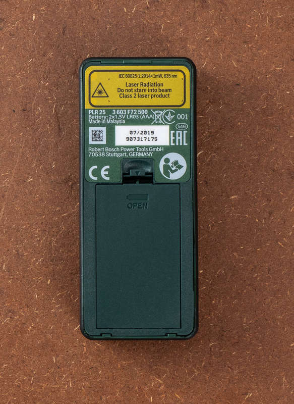 Bosch PLR-25 Laser Distance Measure