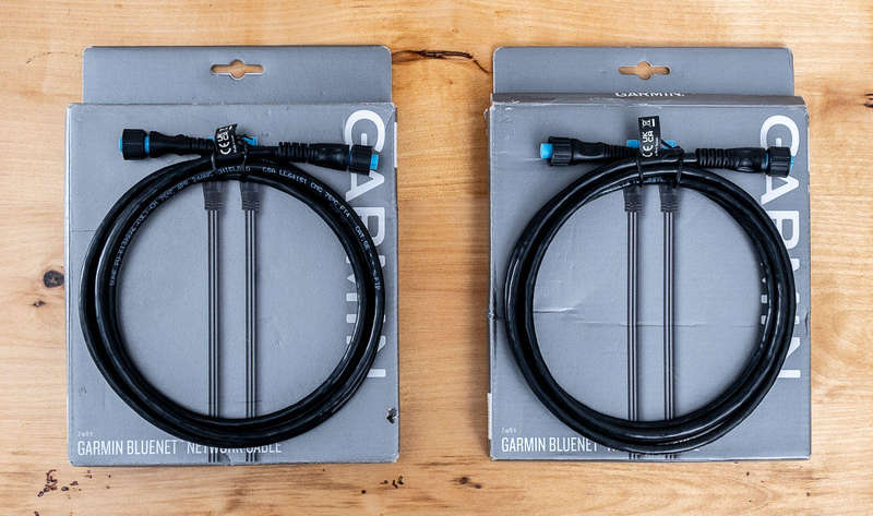 2 x Brand New Garmin BlueNet Marine Network Cable 6ft/2M 010-12528-30