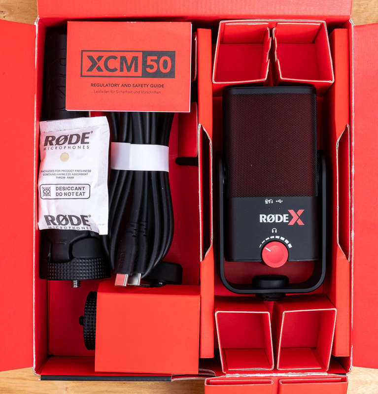RODE XCM-50 Professional USB-C Condenser Mic for Content Creators, Gaming, Streaming, Podcasters