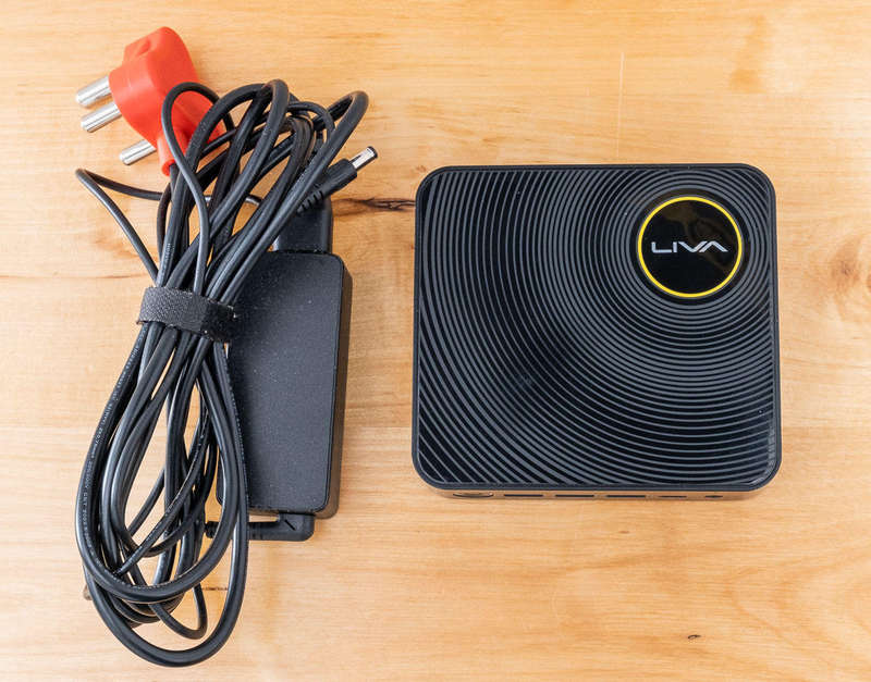 Liva Z Mini PC Intel N3350 8GB Ram 128GB SSD Win 11 Pro Dual Gigabit Ethernet Wi-fi Bluetooth