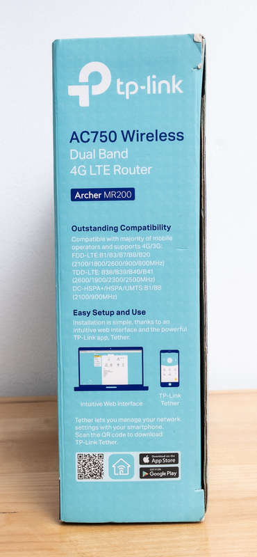 Tp-link Archer MR200 AC750 Wireless Dual Band 4G Router