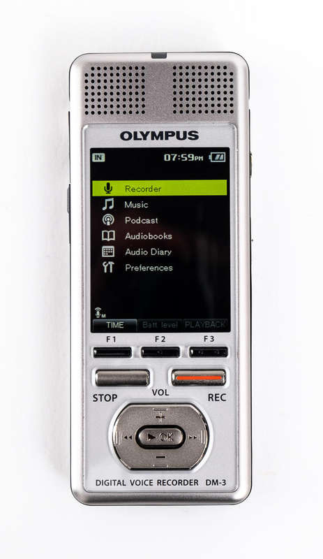 Olympus DM-3 Digital Voice Recorder Dictaphone *WITH BOX*