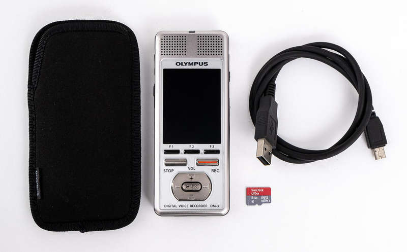 Olympus DM-3 Digital Voice Recorder Dictaphone *WITH BOX*