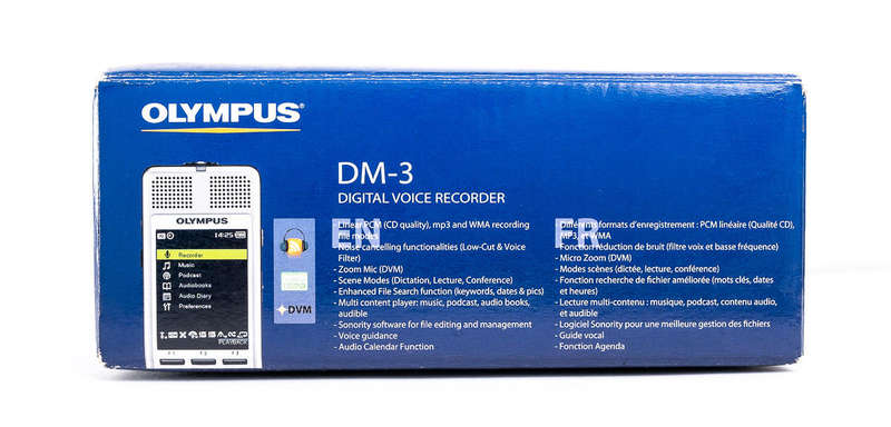 Olympus DM-3 Digital Voice Recorder Dictaphone *WITH BOX*