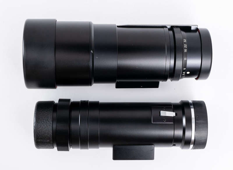 Leica Telyt 400mm F6.8 R Lens Leitz Wetzlar w/ Box & Shoulder Stock 400/6.8