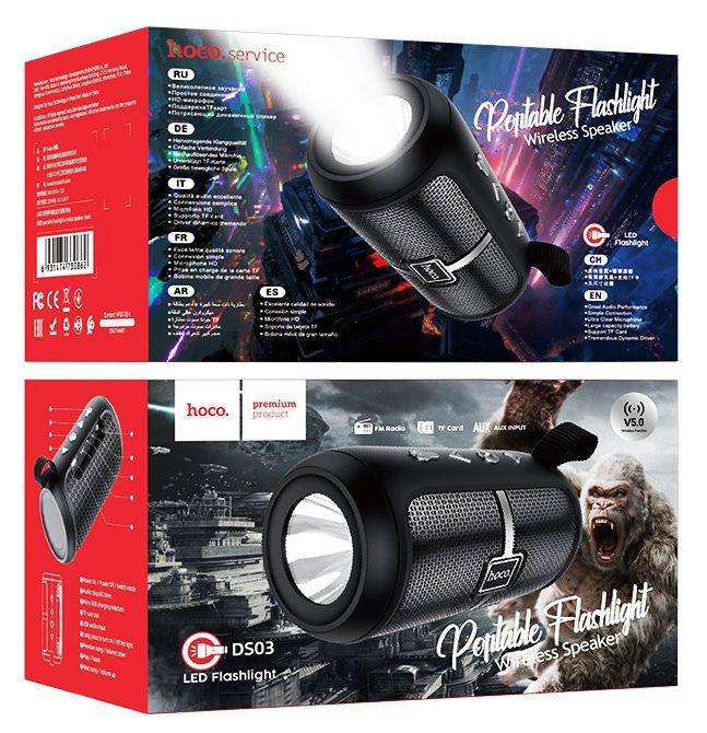Bluetooth Wireless Speaker with Flash Light!