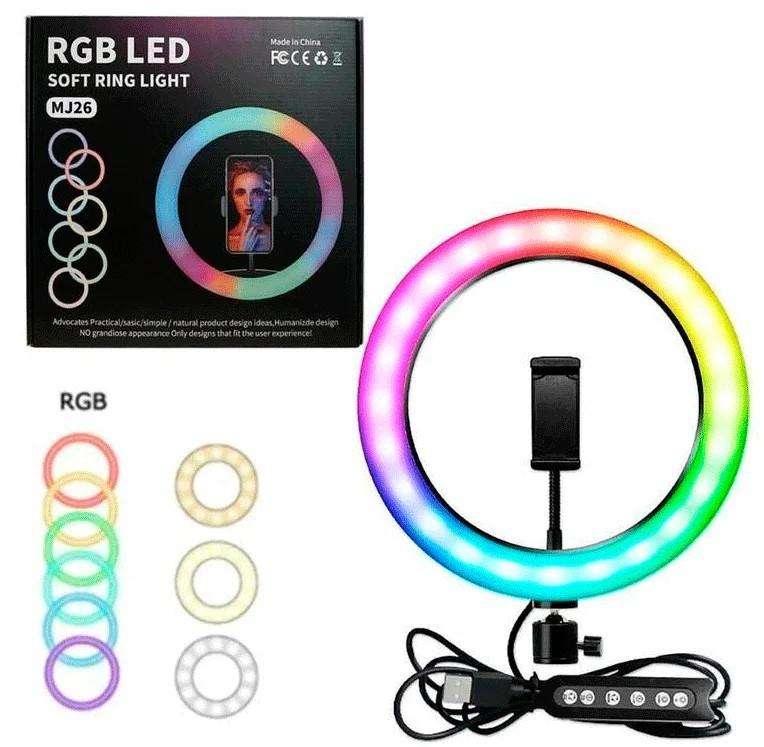 RGB LED 3D - 26 - Livestreaming Ambience Lamp + Tripod Stand!