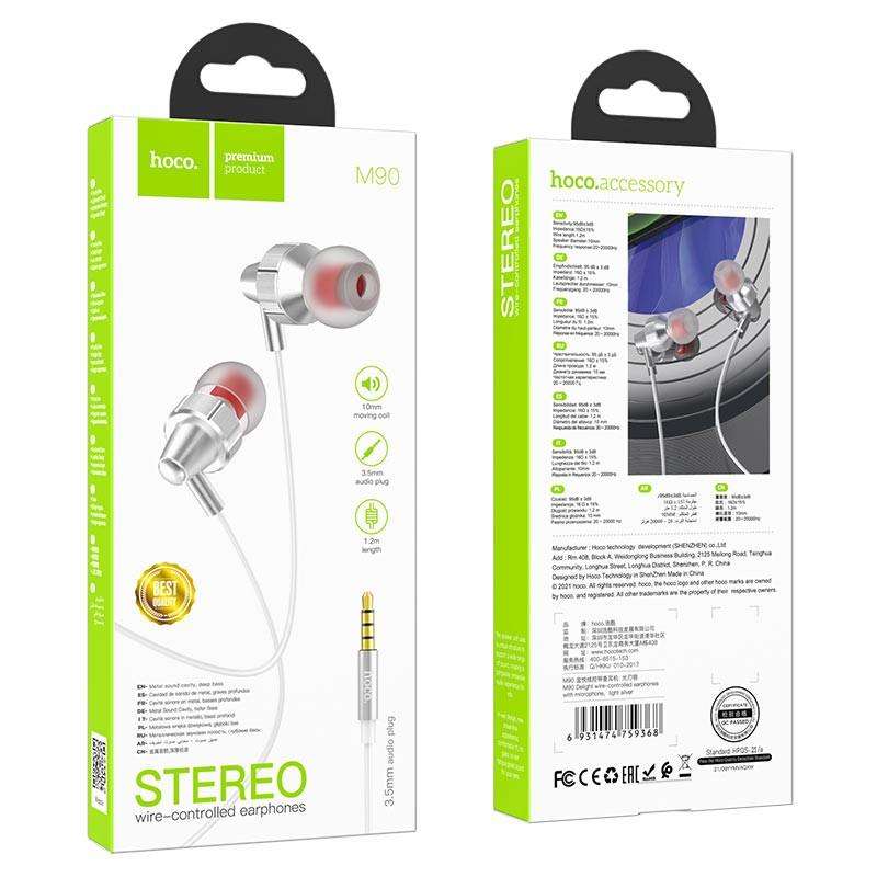 Stereo Wire Controlled Earphones