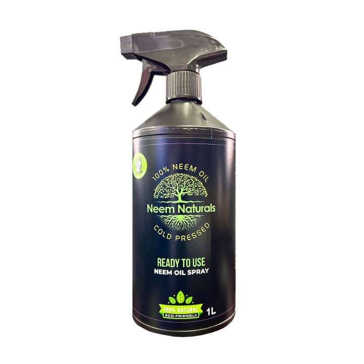 Neem Naturals Cold Pressed Neem Oil Ready To Use Plant Spray 1 Litre