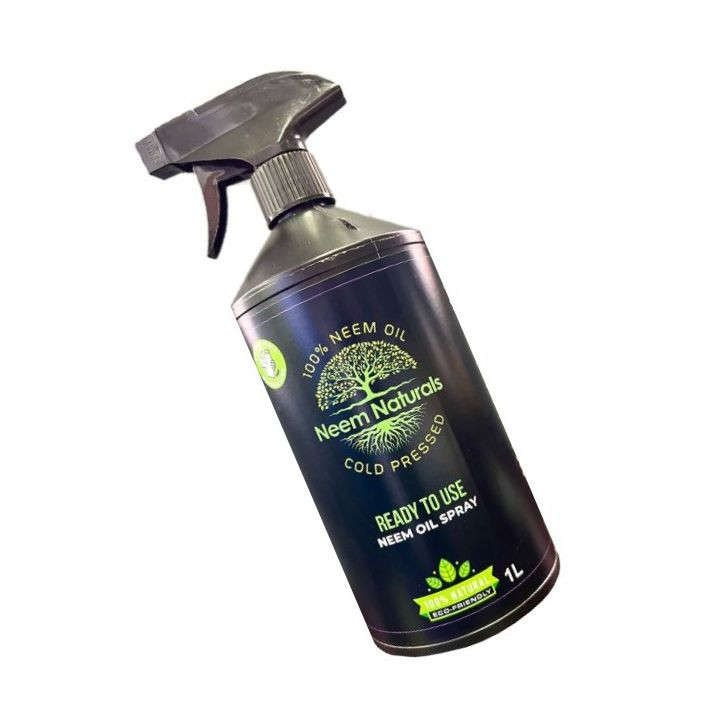 Neem Naturals Cold Pressed Neem Oil Ready To Use Plant Spray 1 Litre