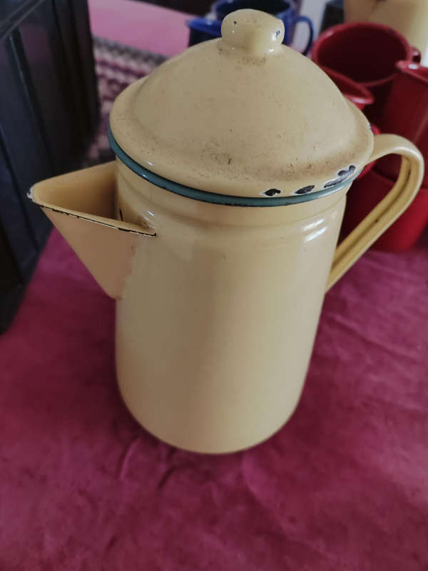 Enamel Coffee Set Bundle