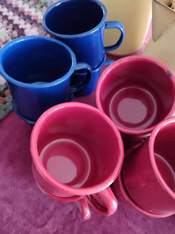 Enamel Coffee Set Bundle