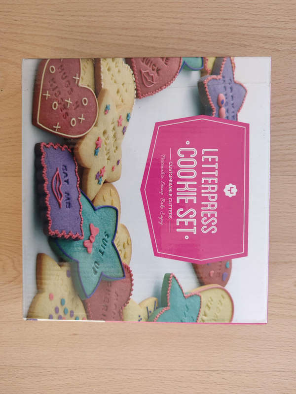 Letterpress Cookie Cutter Set