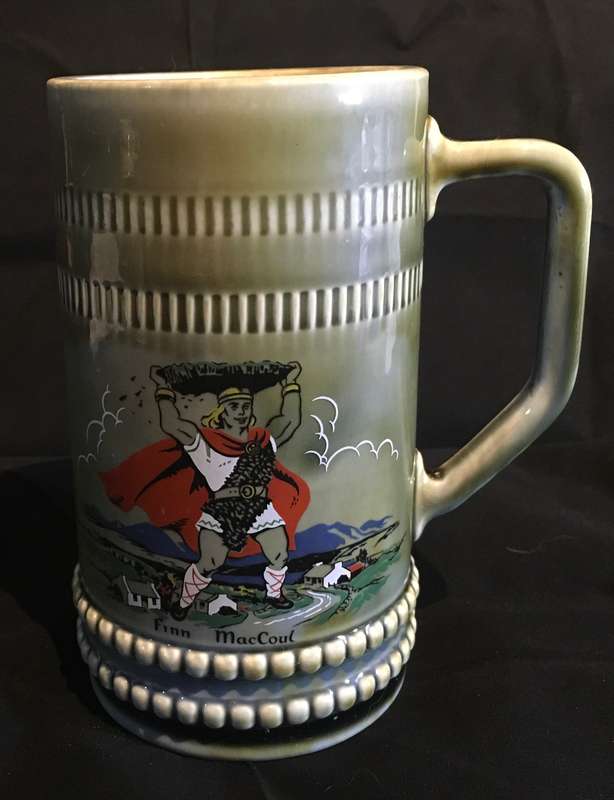 Wade Vintage Irish porcelain Flynn MacCoul mug