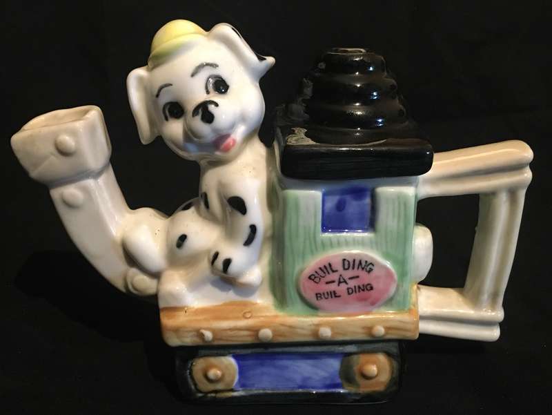 Builder Digger Decorative teapot