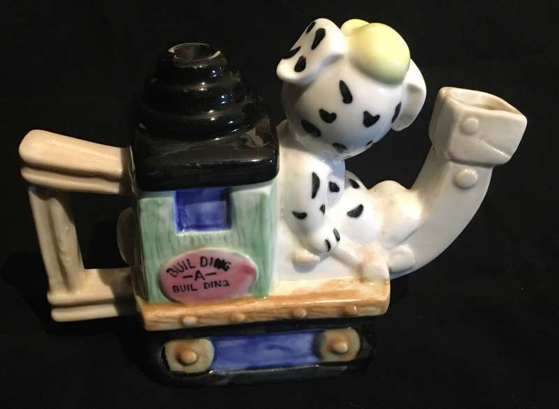 Builder Digger Decorative teapot