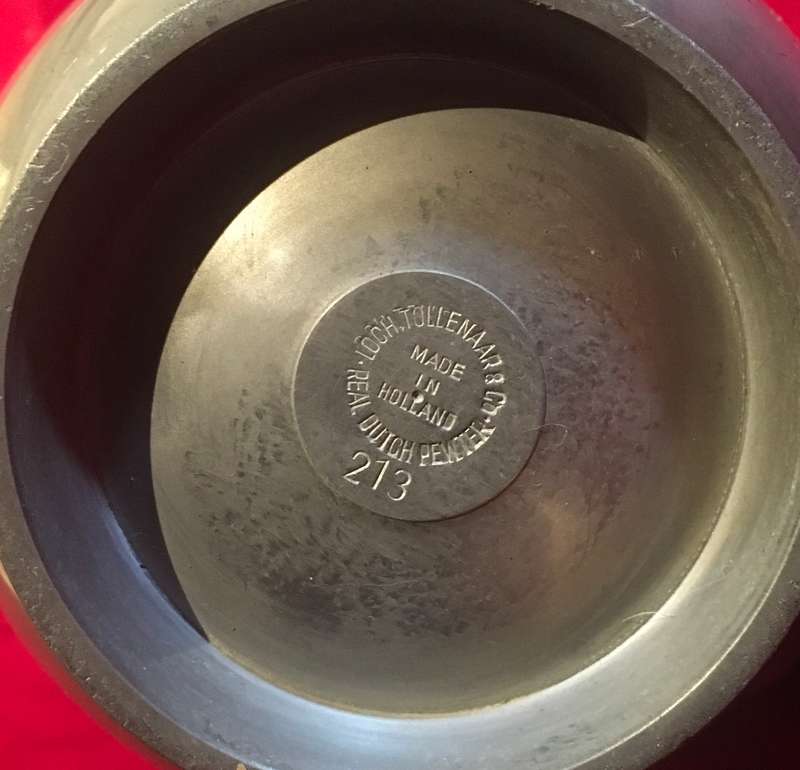 Loch Tollenaar Co - real Dutch pewter 213 kettle