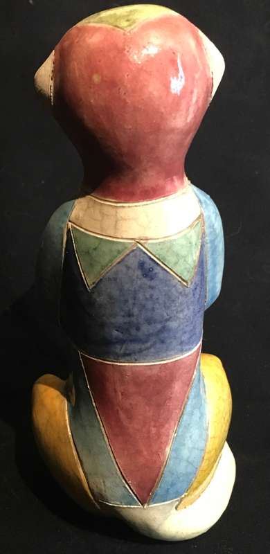 Meerkat by Felix Raku Pottery