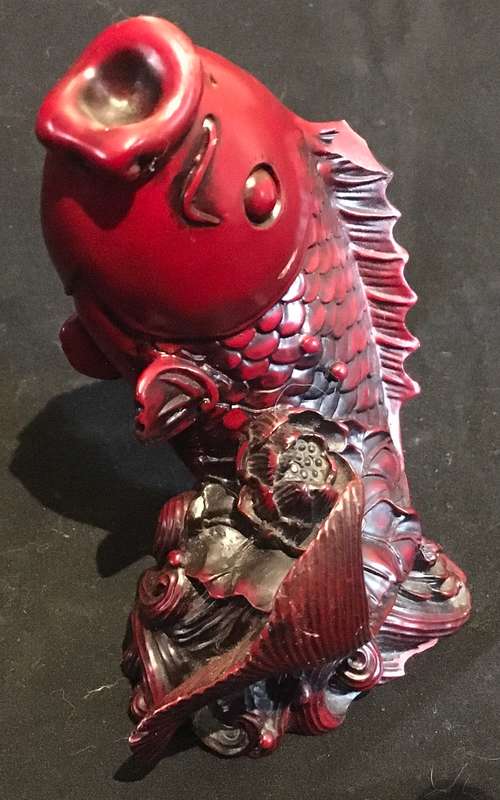 Oriental Carp Figurine