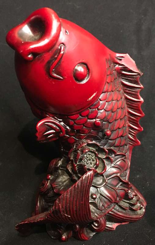 Oriental Carp Figurine