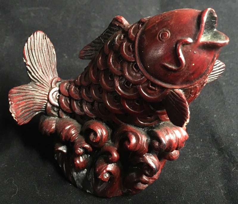 Oriental Carp Figurine