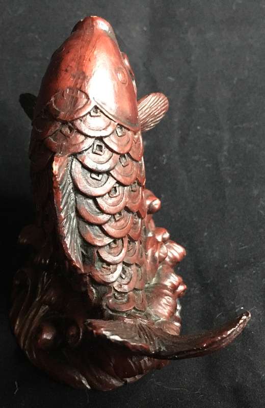 Oriental Carp Figurine