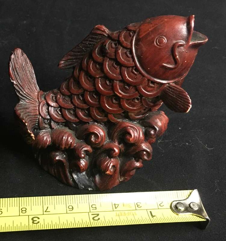 Oriental Carp Figurine