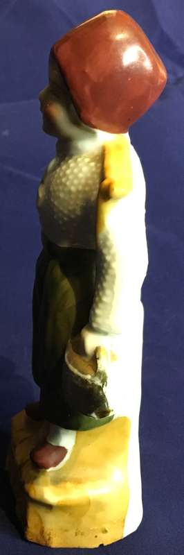 Dutch boy  with yoke water buckets made in Germany