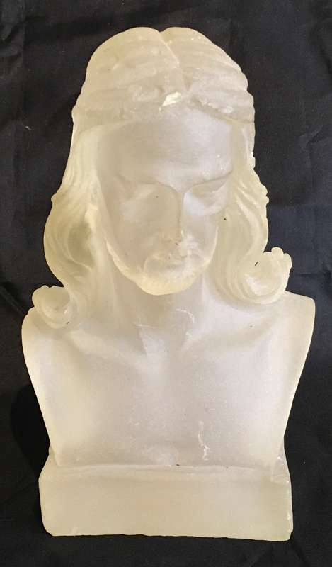 Glass statue