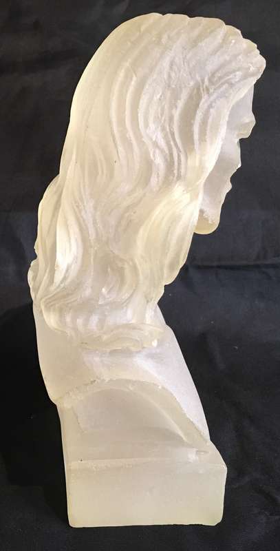 Glass statue