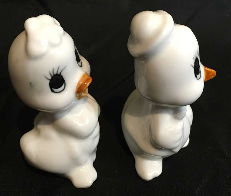 Bone China ducklings - pair