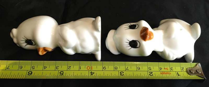 Bone China ducklings - pair