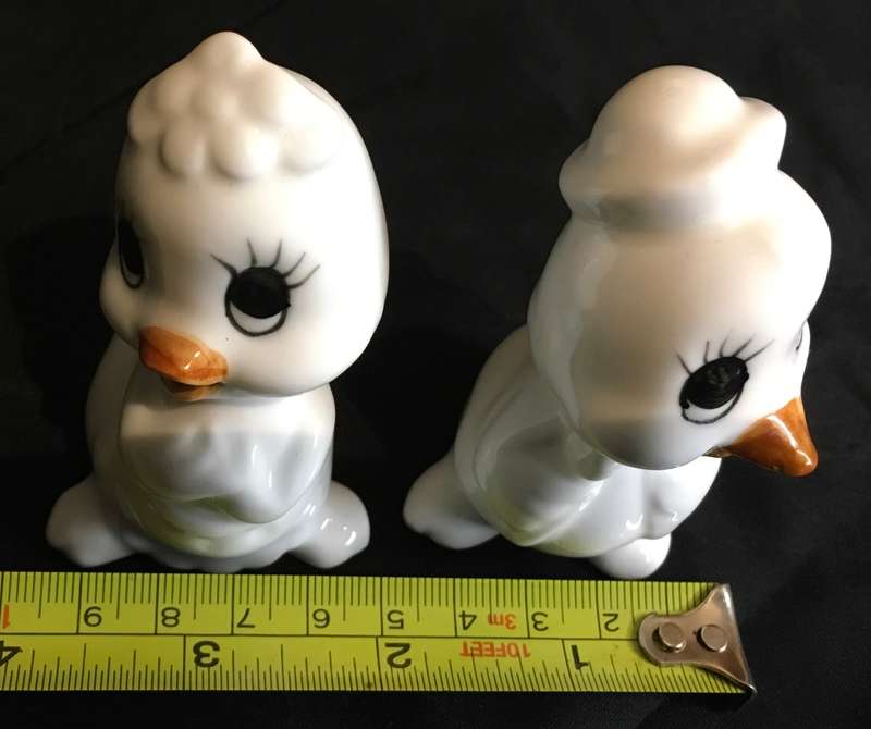 Bone China ducklings - pair