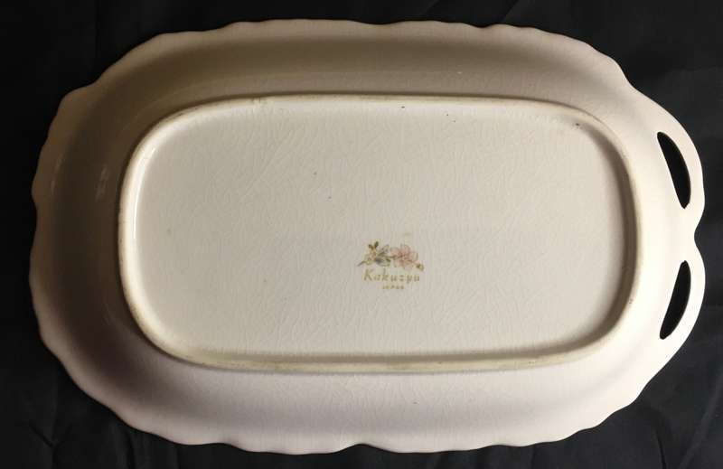 Kakuzyu Japan serving/ vanity tray (Vintage - from 1920s)