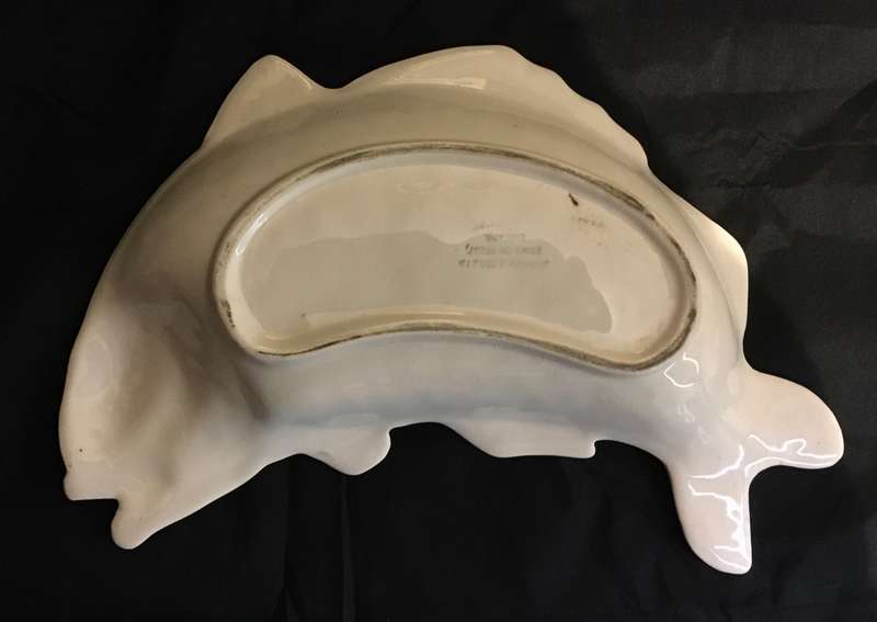 Fish plate - Shorter and Son, Stoke on Trent. Vintage