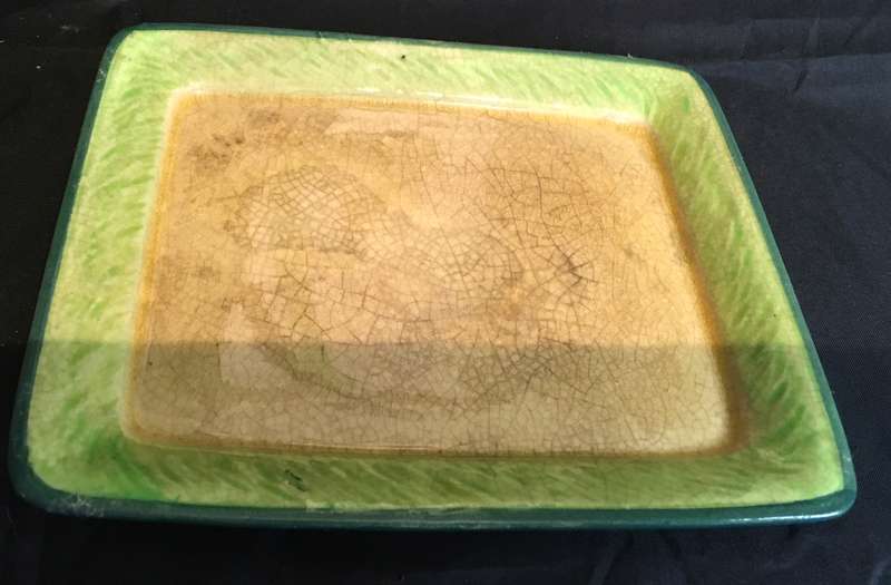 Marutomoware 1930s butter dish (Japan). Cottage house design