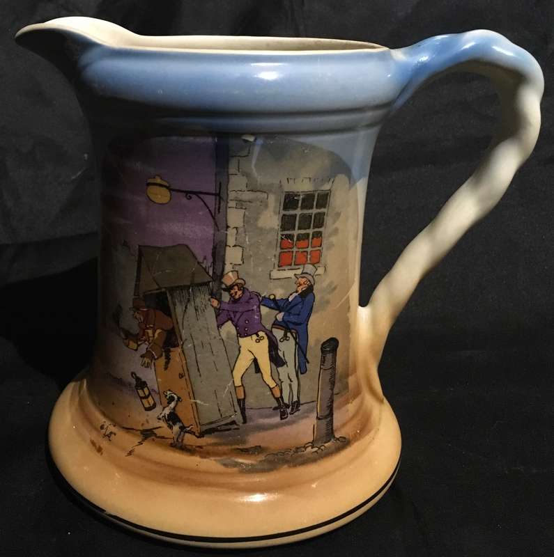Burleighware pitcher