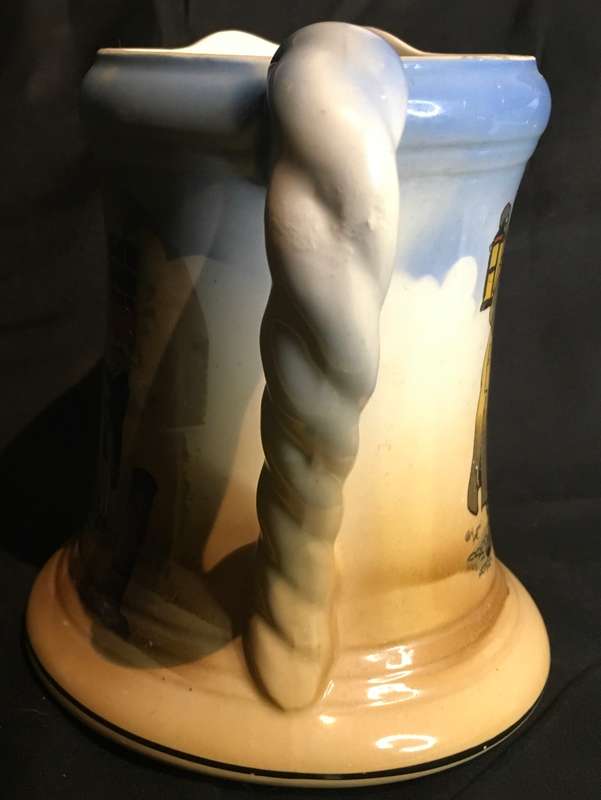 Burleighware pitcher