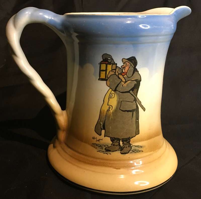 Burleighware pitcher