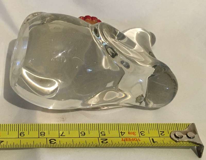 Basset hound paperweight